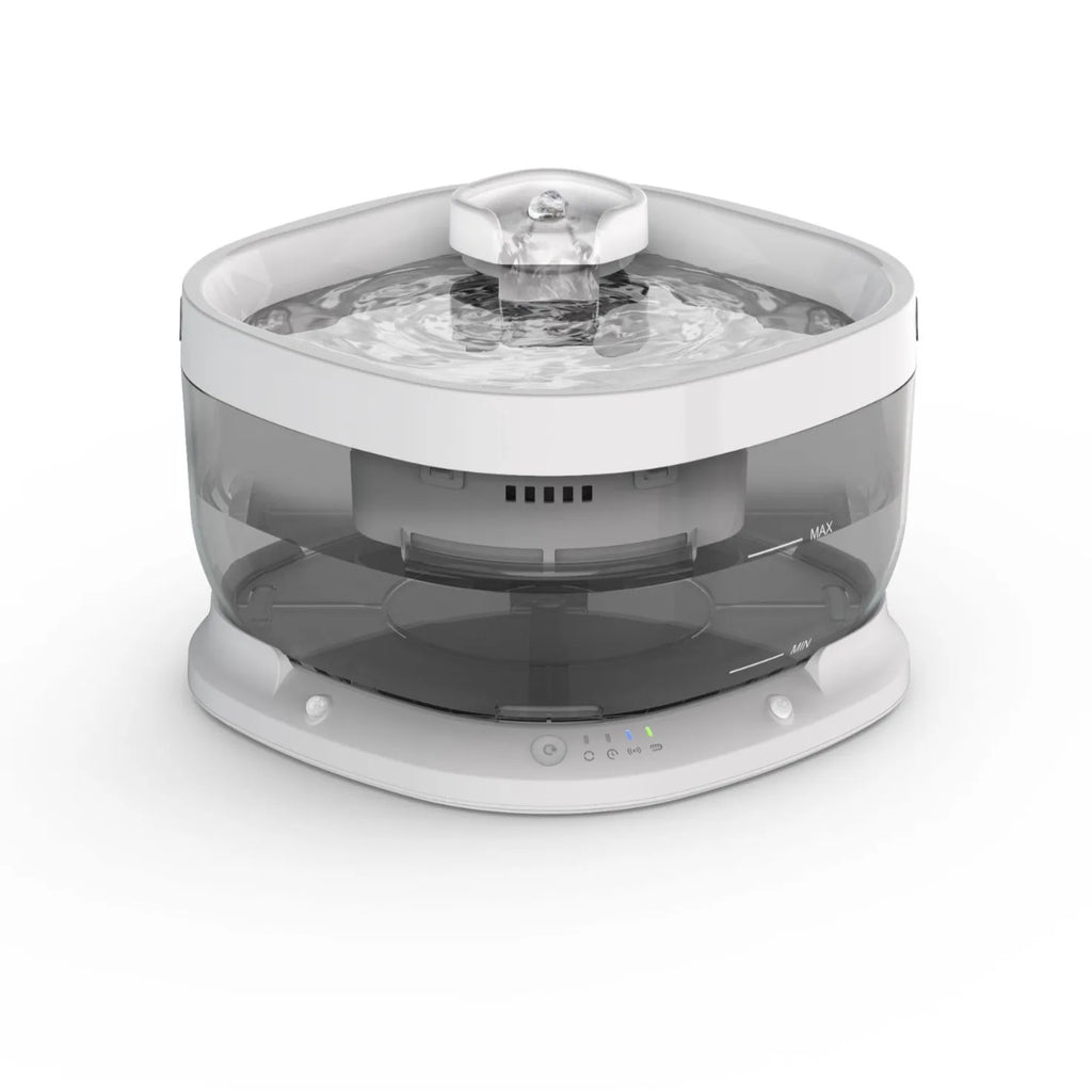 Wireless Sensing Cat Water Fountain Pet Water Dispenser Dog Pet Feeder 7l Large Capacity Water Electricity Separation