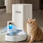 3L Intelligent Pet Feeder Intelligent Feeding Machine for Cats and Dogs Video Interactive OEM Automatic Cat Feeder with Camera