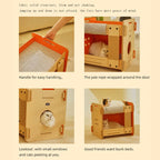 Petree New Double Layer Cat Beds & Toys Corrugated Paper Cat Tree Home Furniture & Pets Climbing Frame