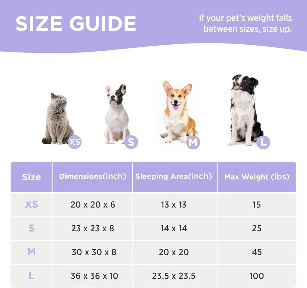 Donut Small Dog Bed Round Cat Beds for Indoor Cats Anti-Anxiety Calming Pet Beds Washable Cute Modern Cat Nest