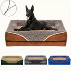 Removable and Washable Dog Sofa Large Dog Bed Suitable for All Seasons Dog Nest Comfortable Soft Cat Sofa Bed With Raised Edges