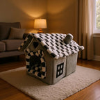 Breathable Warm Plush Pet Bed Dog House Washable Soft Cat Cushion Kennel for Small Medium Large Dogs Pet Supplies