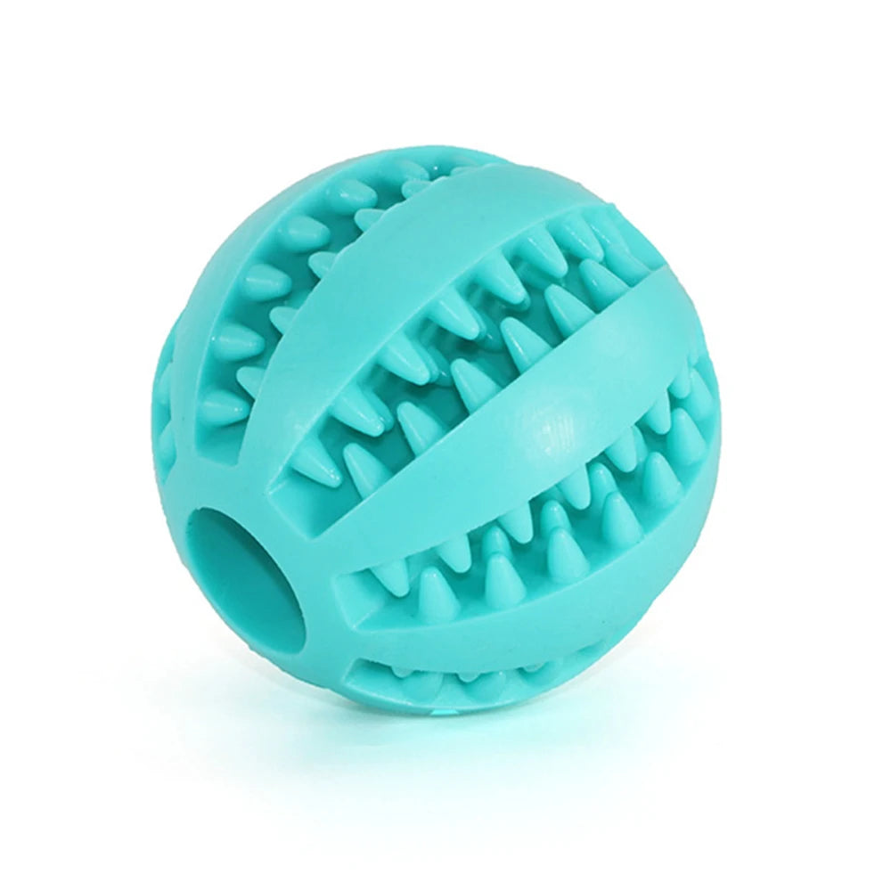 Pet Interactive Dog Toy Rubber Balls for Small Large Dogs Puppy Pet Chew Toys Pet Teeth Cleaning Dog Food Ball Toys