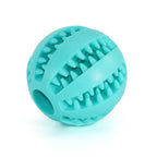 Pet Interactive Dog Toy Rubber Balls for Small Large Dogs Puppy Pet Chew Toys Pet Teeth Cleaning Dog Food Ball Toys
