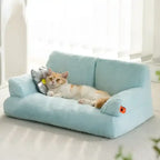 Luxury Fluffy Soft Kitten House Cat Nest Pet Articles Bed Sofa Furniture Dogs Cats Basket Kennel House Cat Products