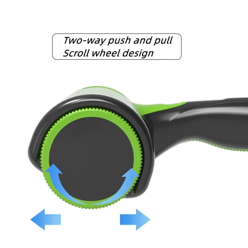 Custom LOGO Pet Roller Brush Self Cleaning Pet Hair Brush Dog Cat Double Way Pet Roller Brush Pet Hair Remover Roller