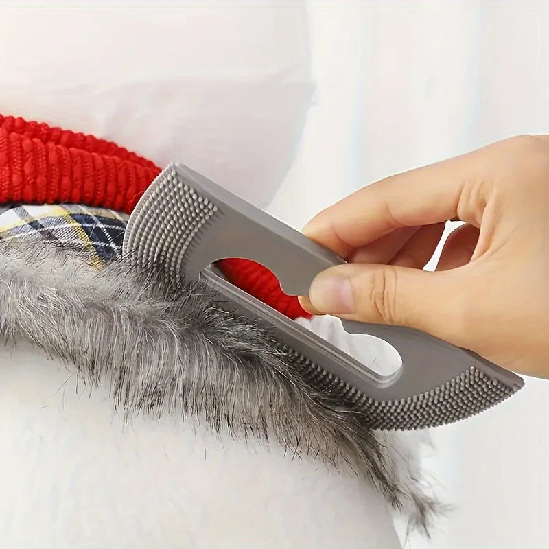 Soft Silicone Cat Hair Remover Brush Portable and Safe Pet Fur & Lint Cleaning Tool for Dogs and Cats for Home Use