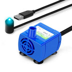 Pet Water Pump LED Light Indicator Replacement for Cat Water Fountains Ultra-Efficient Quiet Operation Pet Water Dispenser Pump