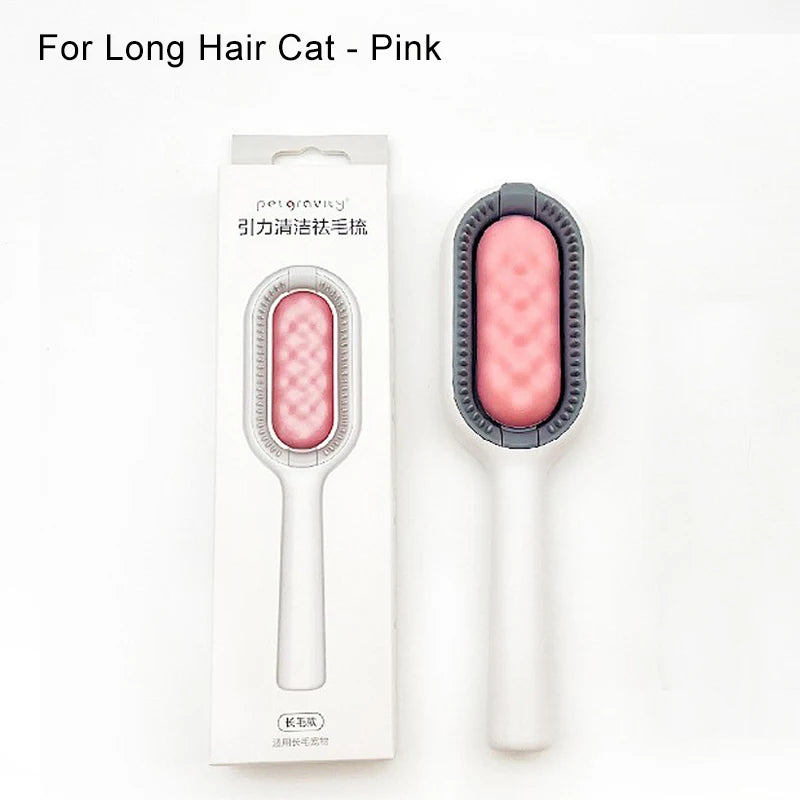 Cat Hair Remover Pet Comb Removable Pet Grooming Tool Dog Brush Pet Hair Remover Brush Wet Paper Cat Products
