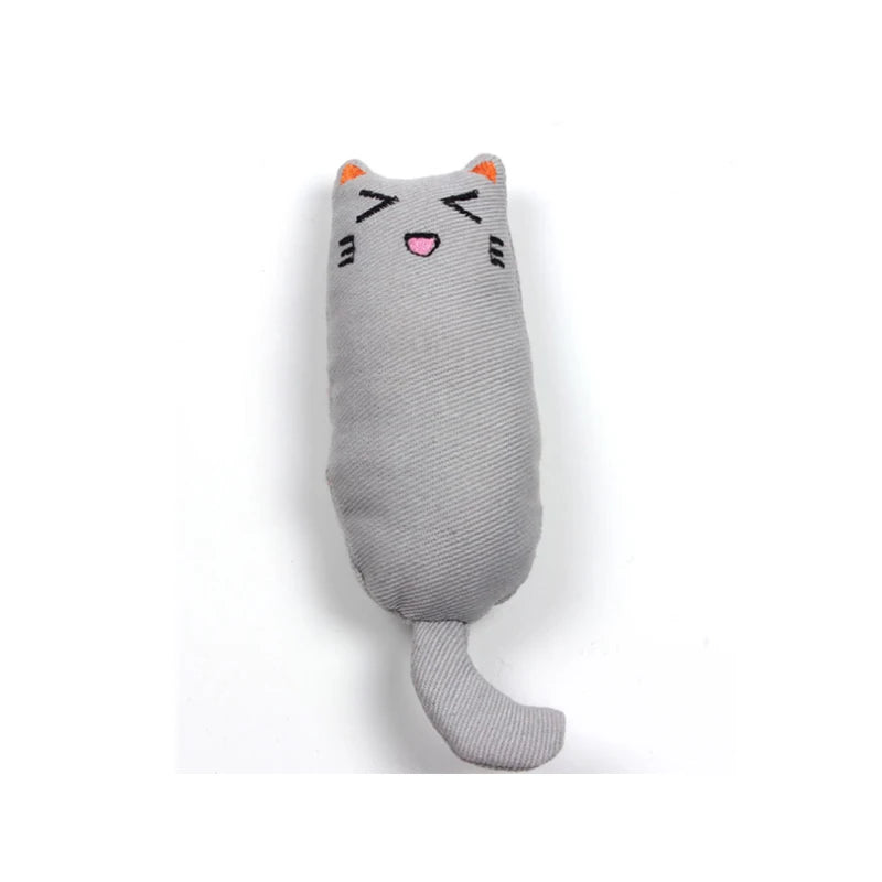 Rustle Sound Catnip Toy Cat Products for Pets Cute Cat Toys for Kitten Teeth Grinding Cat Plush Toy Thumb Pillow Pet Accessories