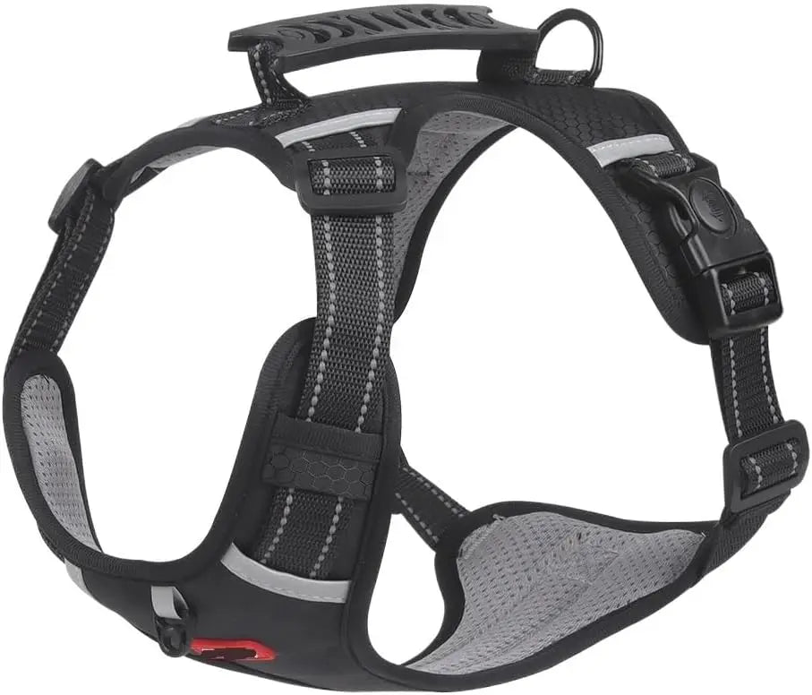 Pet Custom Dog Harness No Pull Fabric Breathable and Reflective Soft Chest Strap Vest Harness for Small Medium Large Dogs