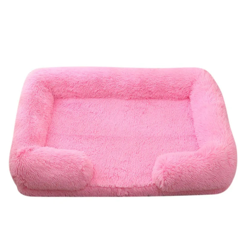 Orthopedic Dog Beds for Large Dogs Fluffy Large Dog Bed with Removable Washable Cover Non-Slip Bottom Foam Couch Bed