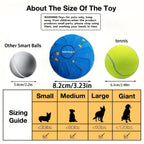 2026 New Interactive Dog Ball Rolls Randomly USB Rechargeable Automatically Rotate and Move Targets Suitable for All Dog Breed