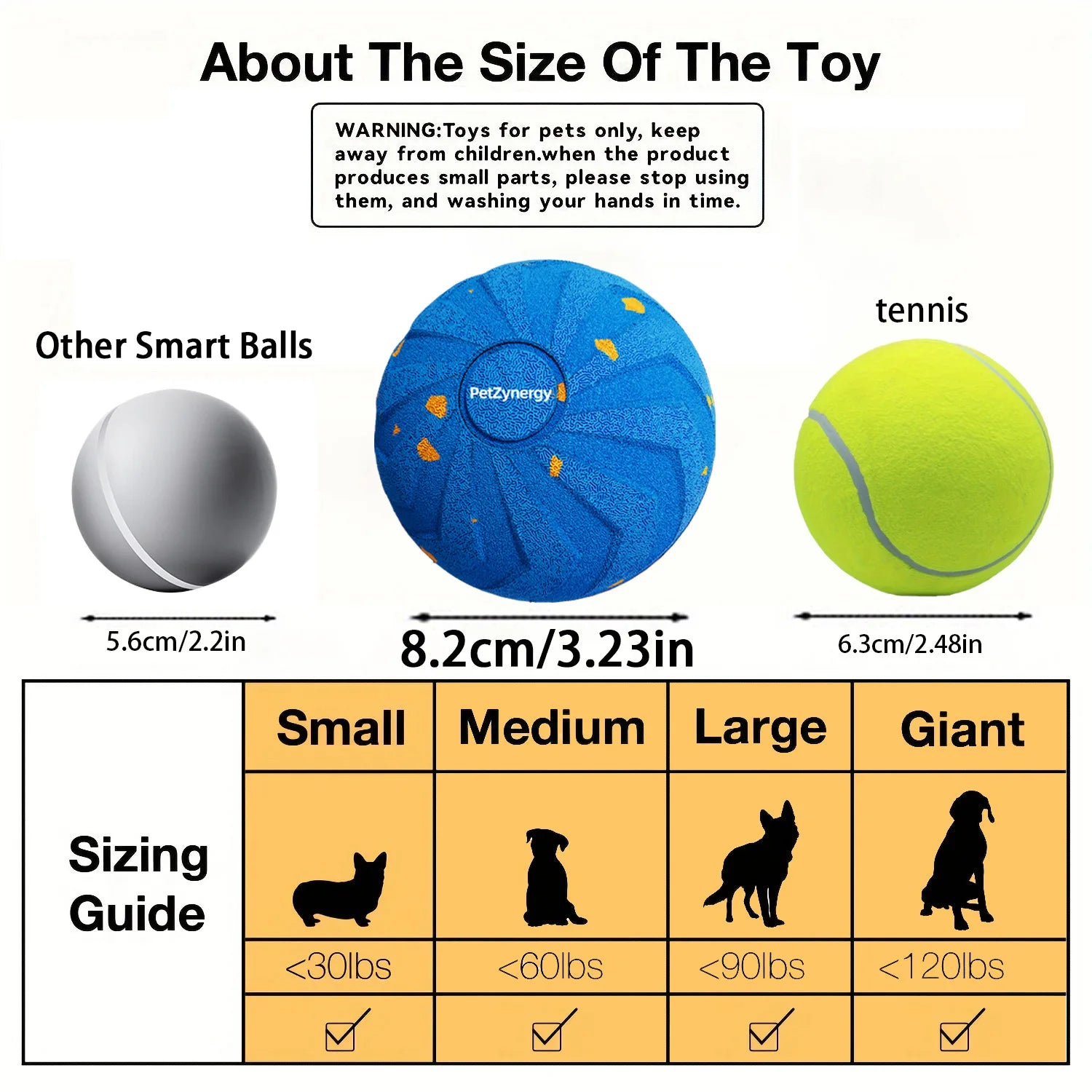 2026 New Interactive Dog Ball Rolls Randomly USB Rechargeable Automatically Rotate and Move Targets Suitable for All Dog Breed