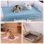 Dog Cooling Mat Summer Pad Mat Cat Blanket Sofa Breathable Pet Dog Bed Washable Pet Mat in Car Dog Products