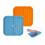 Eco-Friendly Silicone Dog Lick Mat Slow Feeder Pad with Strong Suction Cup for Dogs