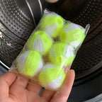6 Pack Pet Hair Remover Catcher Washer Dryer Balls Washing Machine Laundry Ball Pet Hair Remover for Washing Machines