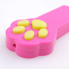 Paw Style Electronic Pet Cat Catch Toys Interactive Cat Toys LED Light Pointer Exercise Chaser Toy Cat Scratching Training Tool