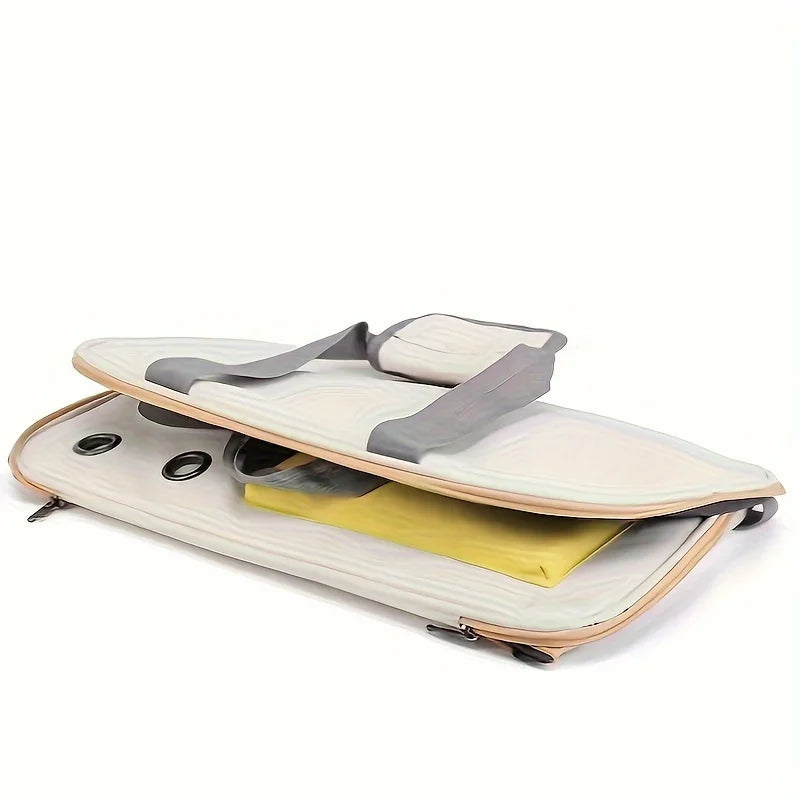 Portable Single Shoulder Space Capsule Pet Carrier Bag Ventilated Foldable Backpack for Small Cats Dogs Travel Cat Carrier Bag
