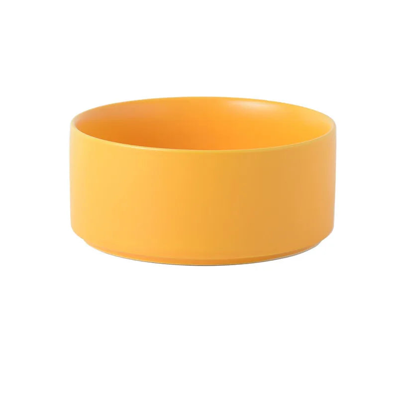 Ceramic Pet Bowl Cat Dogs Feeding Matted Elevated Dog Bowl Double Bowls Pet Food Water Feeder Wholesale Pet Manufacturer