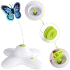 Automatic Cat Toys Motion Activated Butterfly Funny Toys Electronic Pet Cat Interactive Flutter Bug Puppy Toy Cat Accessories