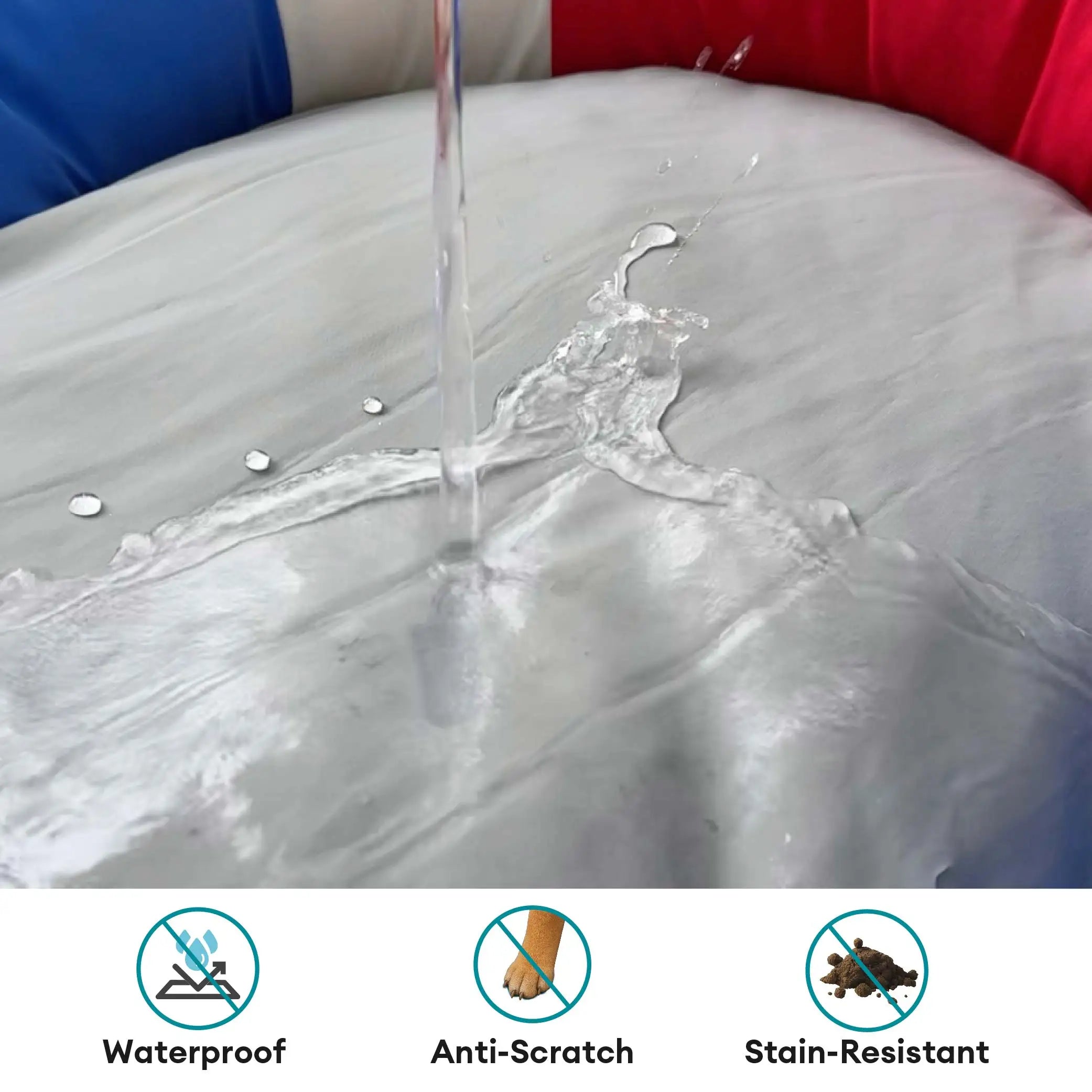 Summer Cooling Waterproof Boat Shaped Pet Bed with Pillow Chill Raft Outdoors Dog Swimming Boat Dog Beds