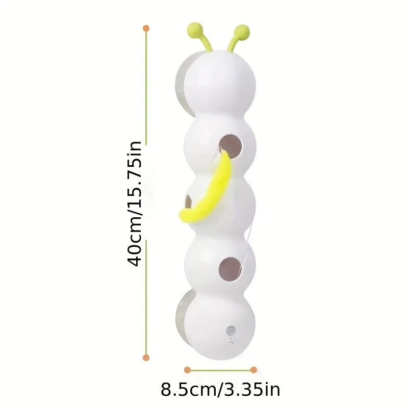 Interactive Cat Toy with Feather Tail USB Rechargeable Smart Sensor High-End Design for All Breeds