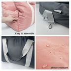 Luxury Dog Beds Waterproof Dog Car Seat Bed Soft Cat Beds Travel in Confortable Pet Carrier Bag Pet Car Seat Custom LOGO Color