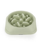 Pet Slow Feeder Dog Bowl Pet Feeding Bowls Cat Dog Slow Down Feeders Bowls for Pets Cats Food Dish Dog Supplies