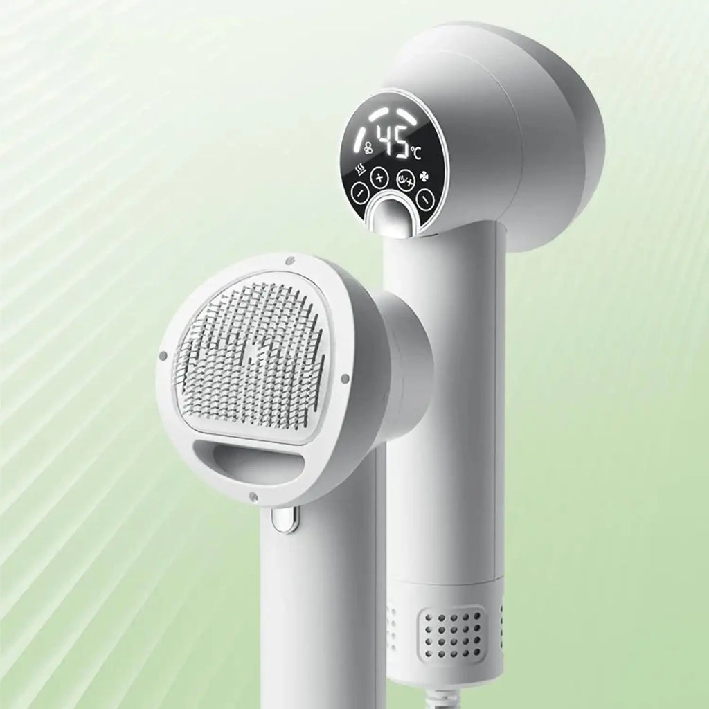 Smart Pet Hair Dryer Dog Golden Retriever Cat Grooming Hairdressing Blow Comb Silent No Harm Pet Grooming Tools Pet Products