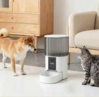 4L Large Capacity Smart Pet Feeder With Camera Automatic Food Dispenser Timing Quantitative APP Remote Accessories