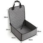 Wholesale Folding Dog Car Seat Cover for Pet Travel Pet Car Seat with Seat Safety Belt Washable Custom Pet Seat Cover OEM ODM