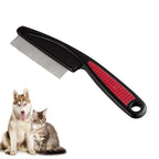 Anti Flea Short Dog Comb Eco-Friendly Stainless Steel TPR pp Pet Hair Remover Brush Grooming Tools