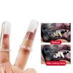 Silicone Pet Finger Brush Soft Dog Toothbrush Teeth Cleaning Tool Bad Breath Tartar Non-toxic Designer Dog Cleaning Pet Supplies