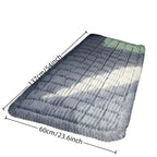 Large Modern Car Dog Seat Cushion Non-Slip Thickened Fabric Pet Bed Ergonomic Design Machine Washable All Seasons Car Seat Cover