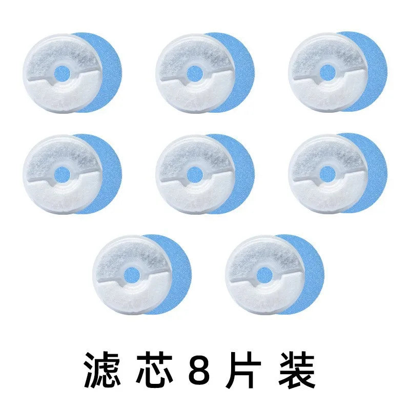 Cat Water Fountain Replacement Filters Activated Circle Fountain Carbon Filter for Hot Sale Fountain Professional Manufacturer
