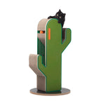 Petree Cactus Cat Scratching Post Indoor Cat Scratcher Post with Sisal Rope Post Sisal Cat Scratcher Cute for Kitten Pet Product