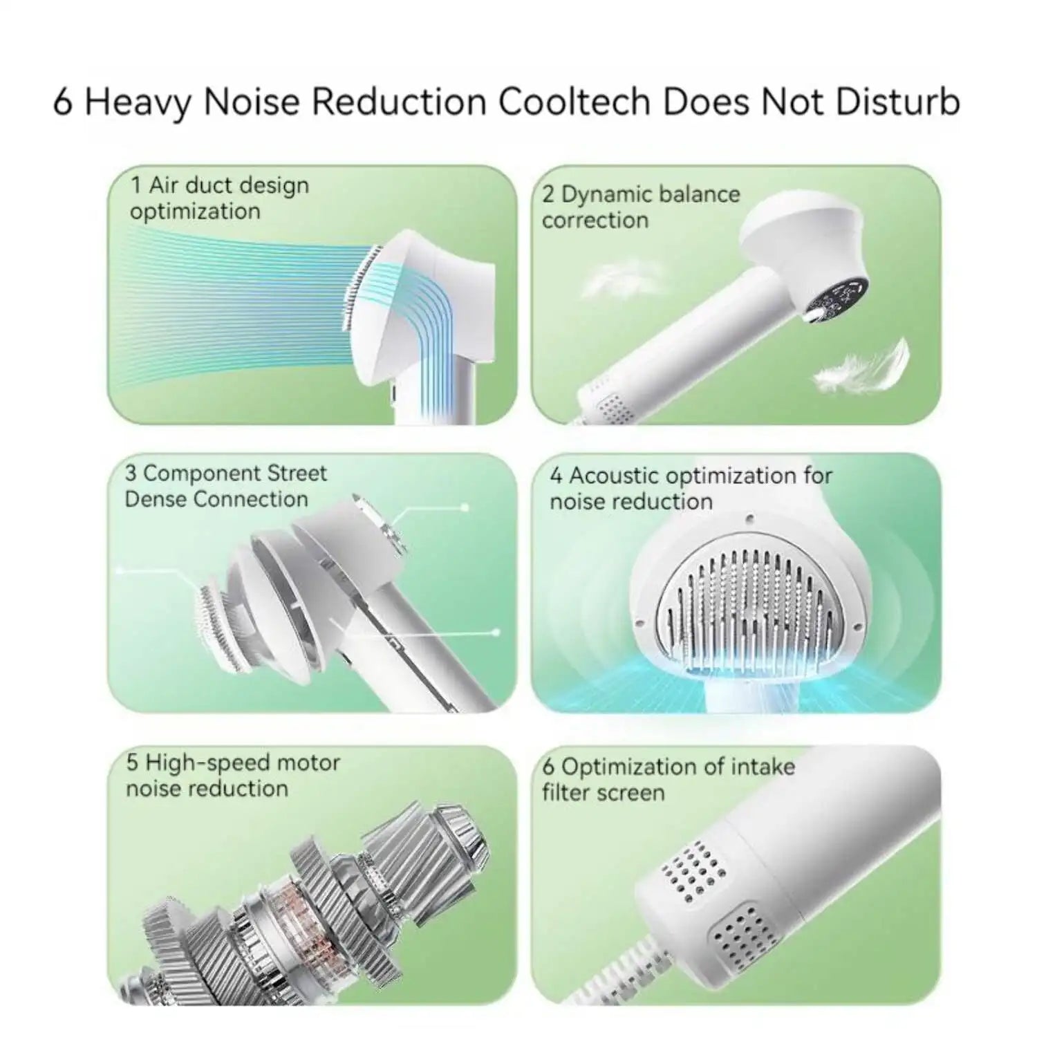 Smart Pet Hair Dryer Dog Golden Retriever Cat Grooming Hairdressing Blow Comb Silent No Harm Pet Grooming Tools Pet Products