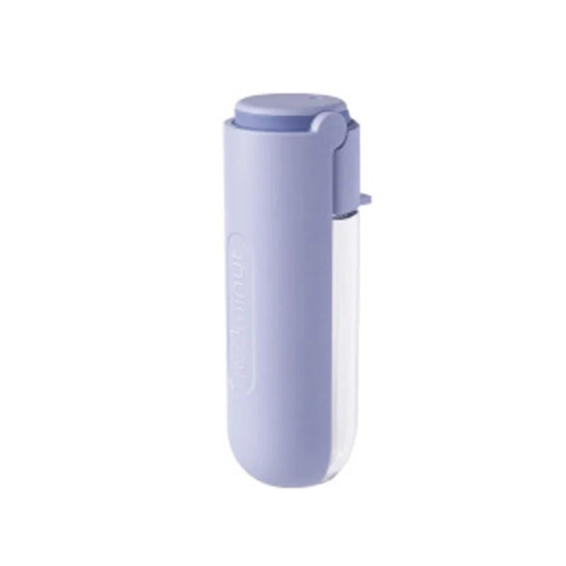 420ml Pet Water Bottle Portable Outdoor Travel Water Dog Bowl Foldable Pet Dog Water Feeder Bottles for Dog Products