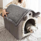 Breathable Warm Plush Pet Bed Dog House Washable Soft Cat Cushion Kennel for Small Medium Large Dogs Pet Supplies