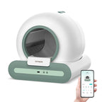 2024 Tonepie Ti+ 65L Smart Self-Cleaning Cat Litter Box Automatic APP Detachable New Cat Toilet Sandbox with Easy Clean Feature
