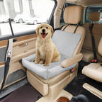 Removable and Washable Pet Bed for Cars and Non-Slip Suitable for Dogs All Sizes Designed for Use in the Front Seat