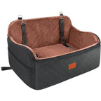 Custom Detachable Dog Car Seat Memory Foam Dog Booster Seat Travel with Storage OEM ODM Bag Dog Beds for Medium Large Dogs