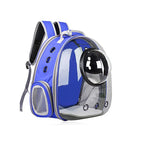 Wholesale Cat Backpack Pet Carriers Collapsible Cats Shoulder Bag Ventilate Transparent Foldable Carries Travel Cat Bed