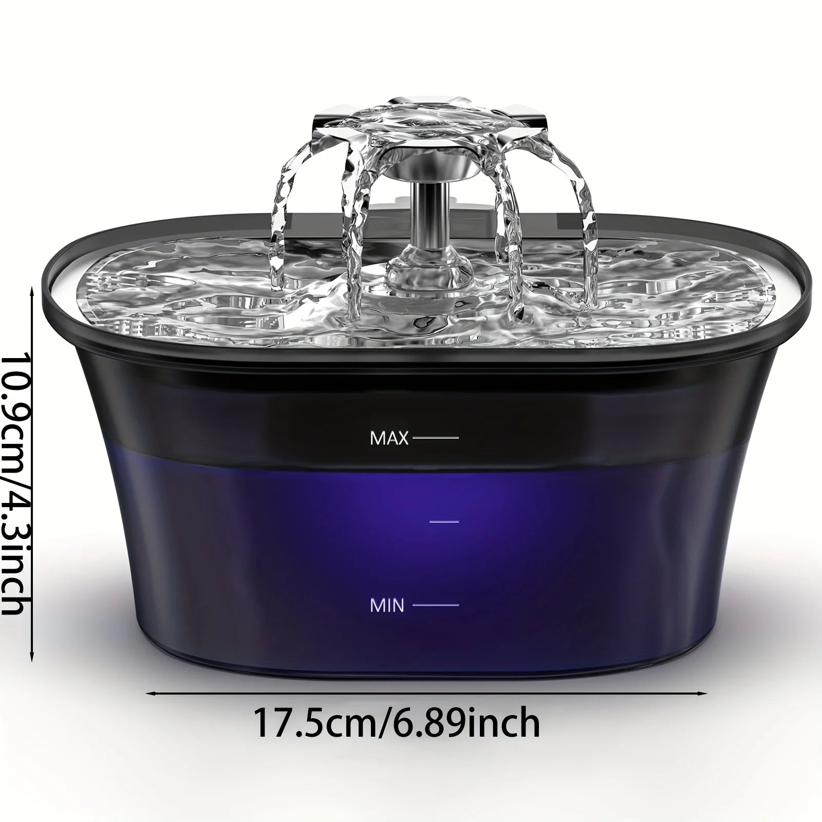 OEM 2.5L Automatic Cat Water Fountain Usb-Powered Silent Operation Smart Water Fountains for Cats Dogs Pet Manufacturer