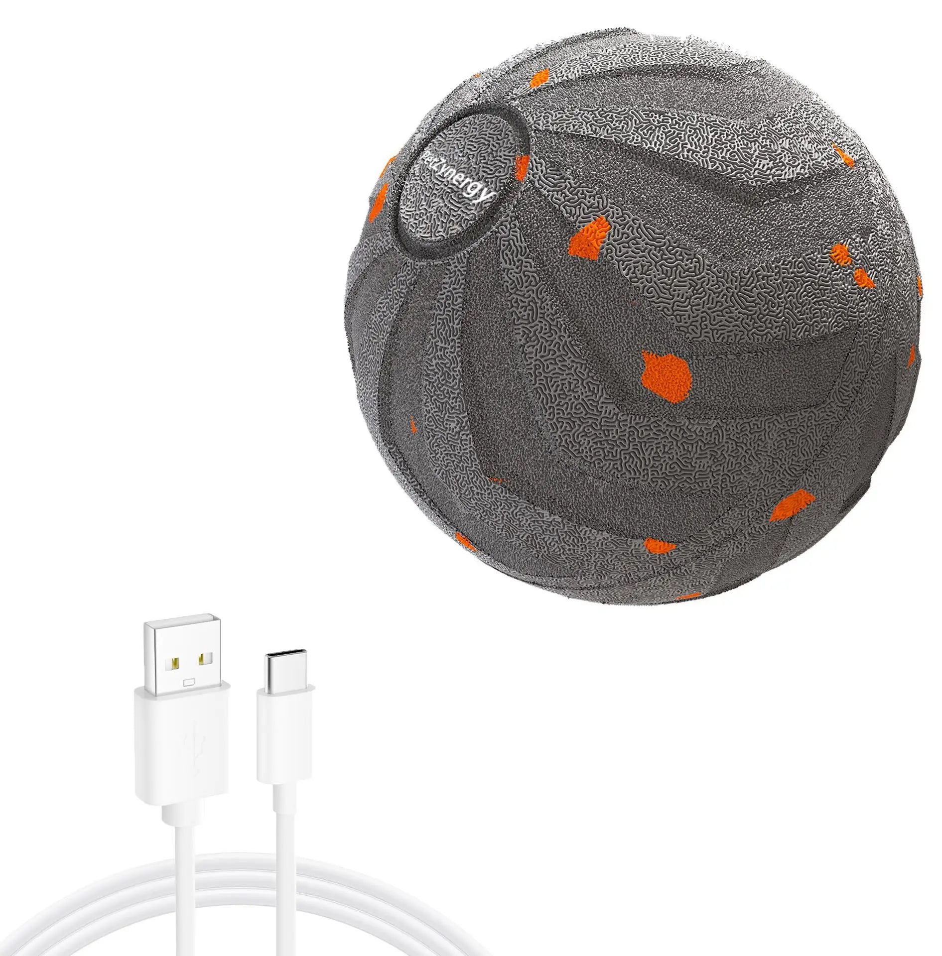 2026 New Interactive Dog Ball Rolls Randomly USB Rechargeable Automatically Rotate and Move Targets Suitable for All Dog Breed