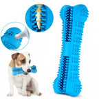 Dog Chew Toy Toothbrush Rubber Puppy Molar Tooth Stick Pet Toys Teeth Cleaning Dog Training Toys for Small Medium Dogs
