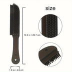 Portable Flexible Plastic Pet Grooming Mitt Roller Dog Hair Remover Brush for Carpets Car Interiors Easy Portable Lint Cleaner