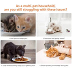 Smart Pet Feeder Automatic Cat Feeder With WIFI App Control Sensor Recognition Accurate Pet Food Dispenser Anti-snatch Feeder