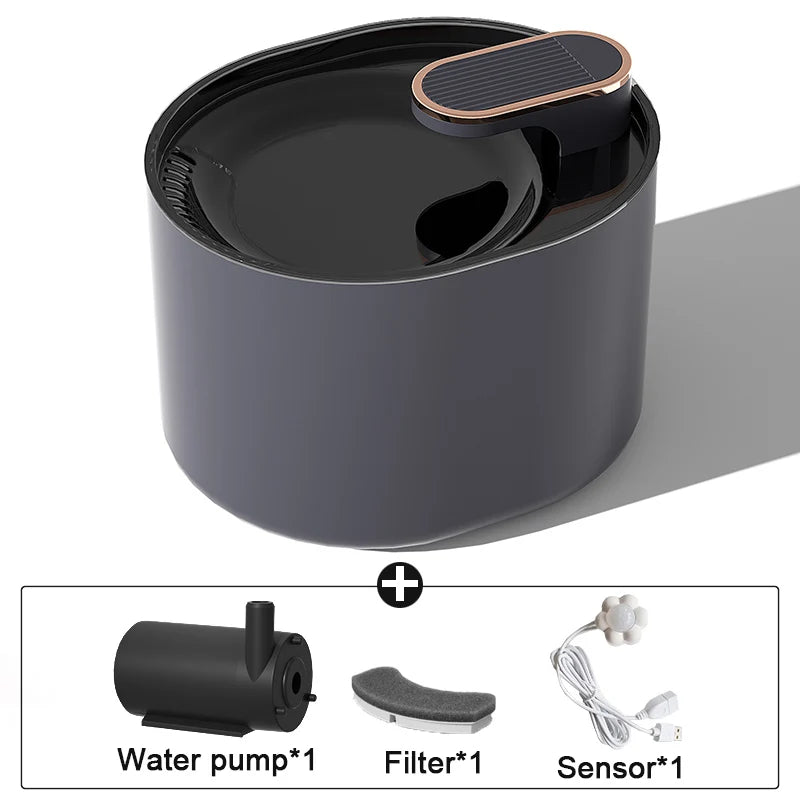 3L Smart Cat Water Fountain Auto Loop Filtering Drinker Auto Power-off Pet Water Dispenser Large Capacity Cats Pet Manufacturer